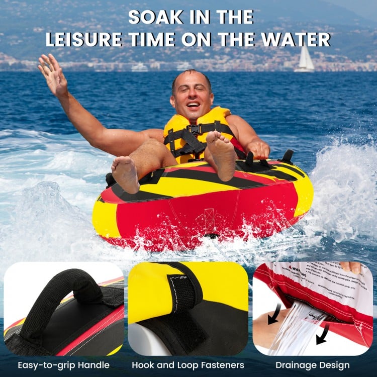 Inflatable Towable Tubes for Boating Water Sport