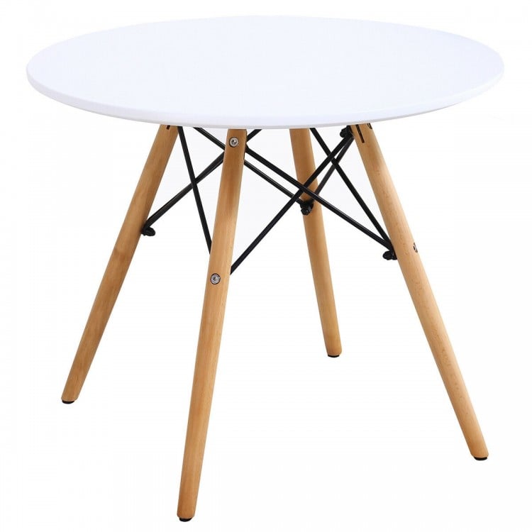 5 Piece Kids Modern Round Table Chair Set