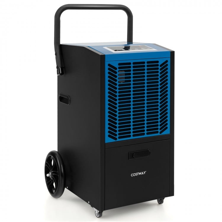 163 Pints Commercial Dehumidifier Crawl Space Dehumidifier with Pump and Drain Hose