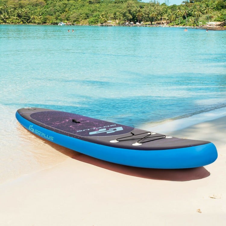 Inflatable Stand Up Paddle Board Surfboard with Bag Aluminum Paddle Pump