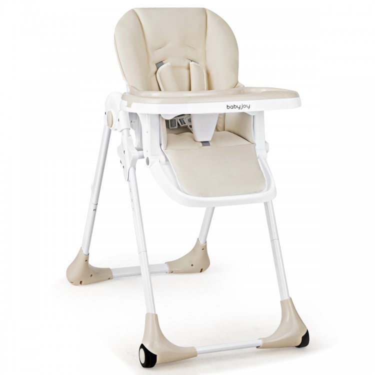 3-In-1 Convertible Baby High Chair for Toddlers-Beige