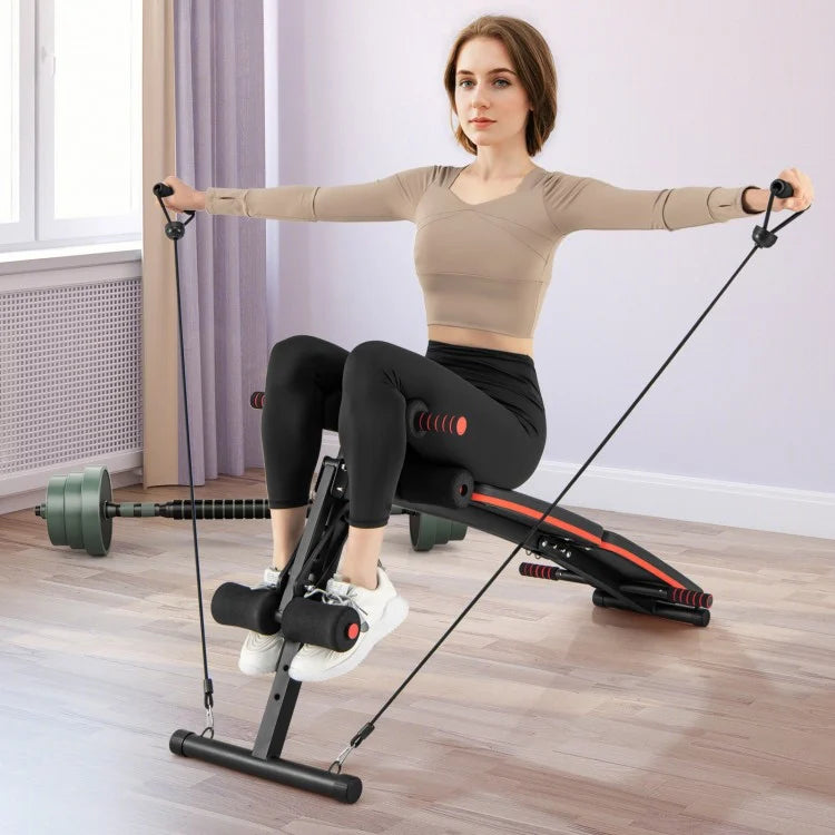 Multifunctional Sit-Up Bench – 4 Position Adjustable Workout Bench