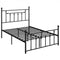 Full/Queen/Twin Size Heavy-duty Metal Bed Frame with Headboard-Full Size