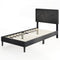 Twin/Full/Queen Size Upholstered Platform Bed Frame with High Headboard-Twin