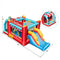 5-in-1 Ice Cream Inflatable Bounce House with Ball Pit and Slide with 520W Blower