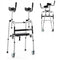 Versatile Rolling Walker for Rehabilitation Training-Silver