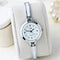 Women's Bracelet Watch – Quartz Movement, 20mm Round Dial, Alloy Strap, Stainless Steel Buckle, Fashion Style, Pointer Display