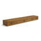 Entrepot La Grange Floating Beam Fireplace Mantel - Whiskey Brown 60-Inch