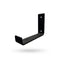 Entrepot La Grange inc J-Style 6-Inch Shelf Bracket - Heavy-Duty Matte Black Steel