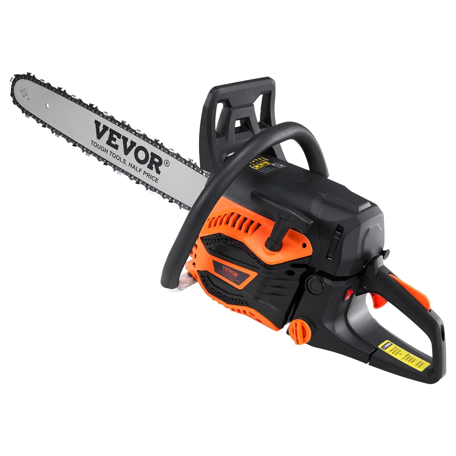 VEVOR 52CC 18" Gasoline Chainsaw Gas Powered Wood Cutting Engine Gas Chain Saw