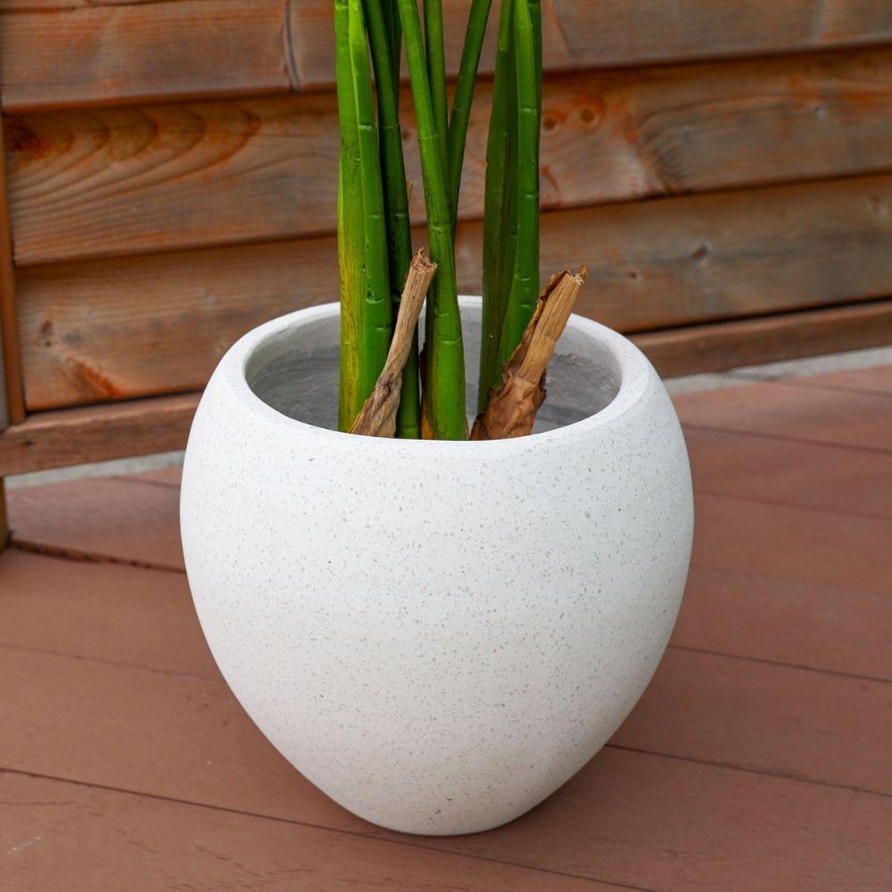 Merida Round Cement Planter (Multiple Sizes) 