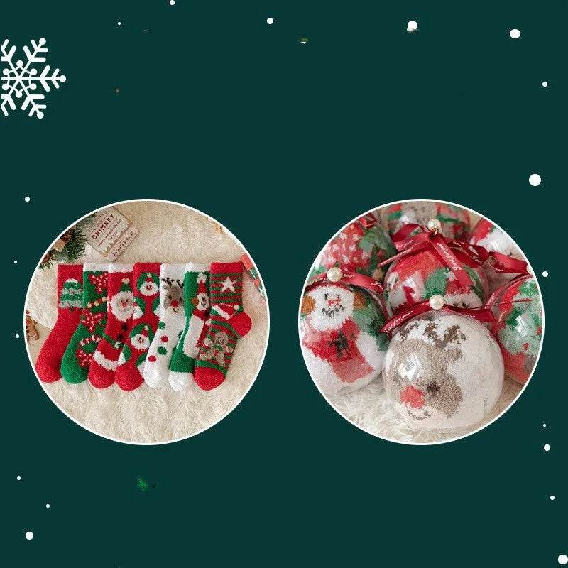 Christmas Stockings Children's Coral Fleece 