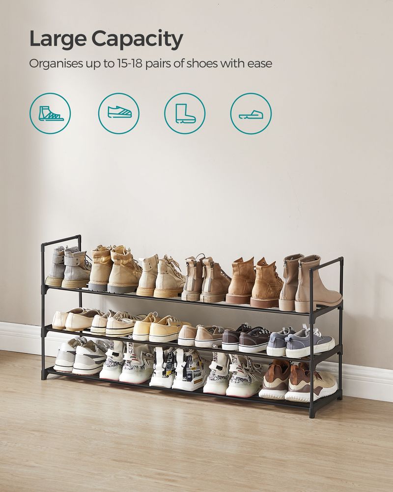 SONGMICS Metal Shoe Rack 