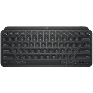 Logitech MX Keys Mini Minimalist Wireless Illuminated Keyboard, Compact, Bluetooth, Backlit, USB-C, Compatible with Apple macOS, iOS, Windows, Linux, Android, Metal Build (Black) 