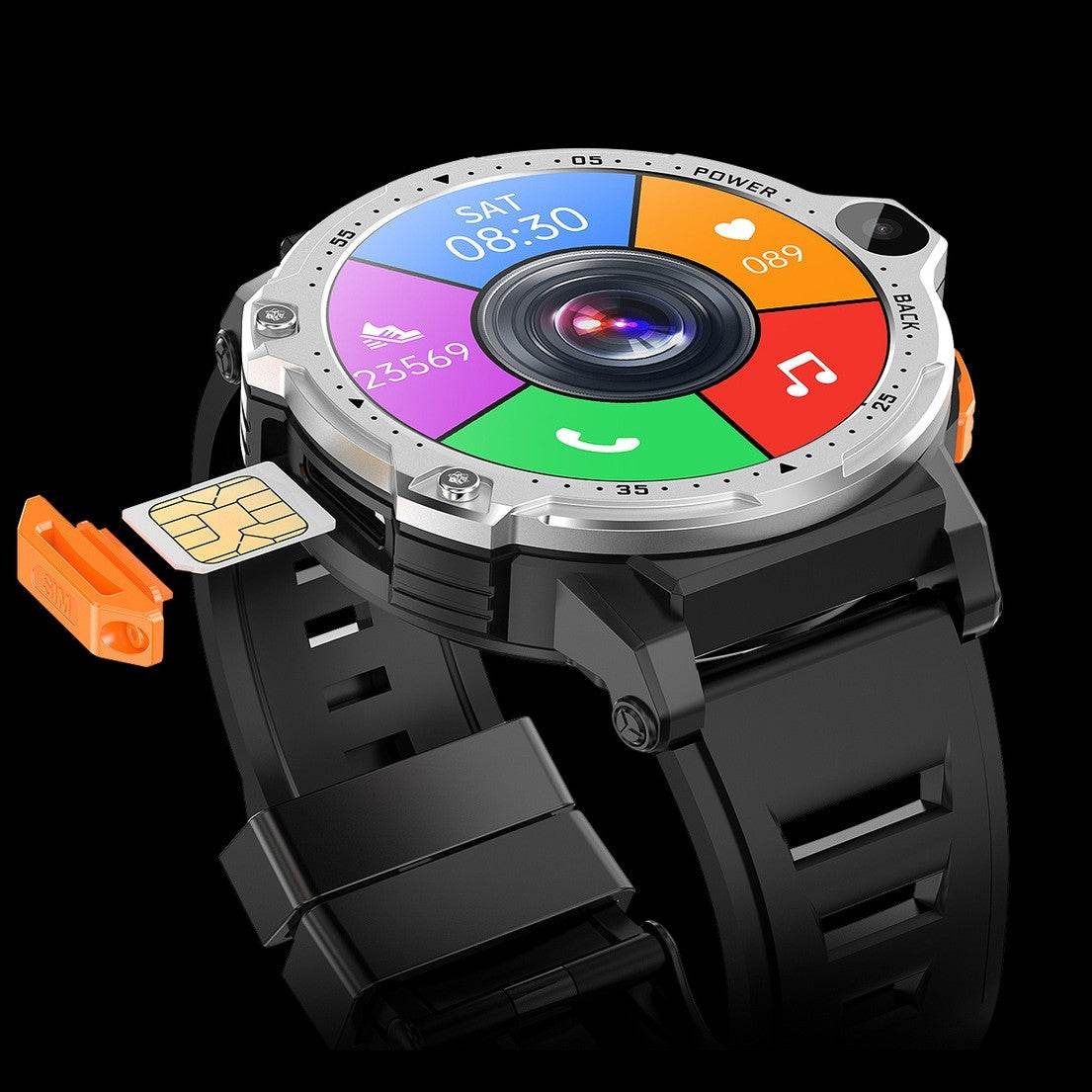 AP6 Smart Watch Dual Camera 4G Plug-in Card 