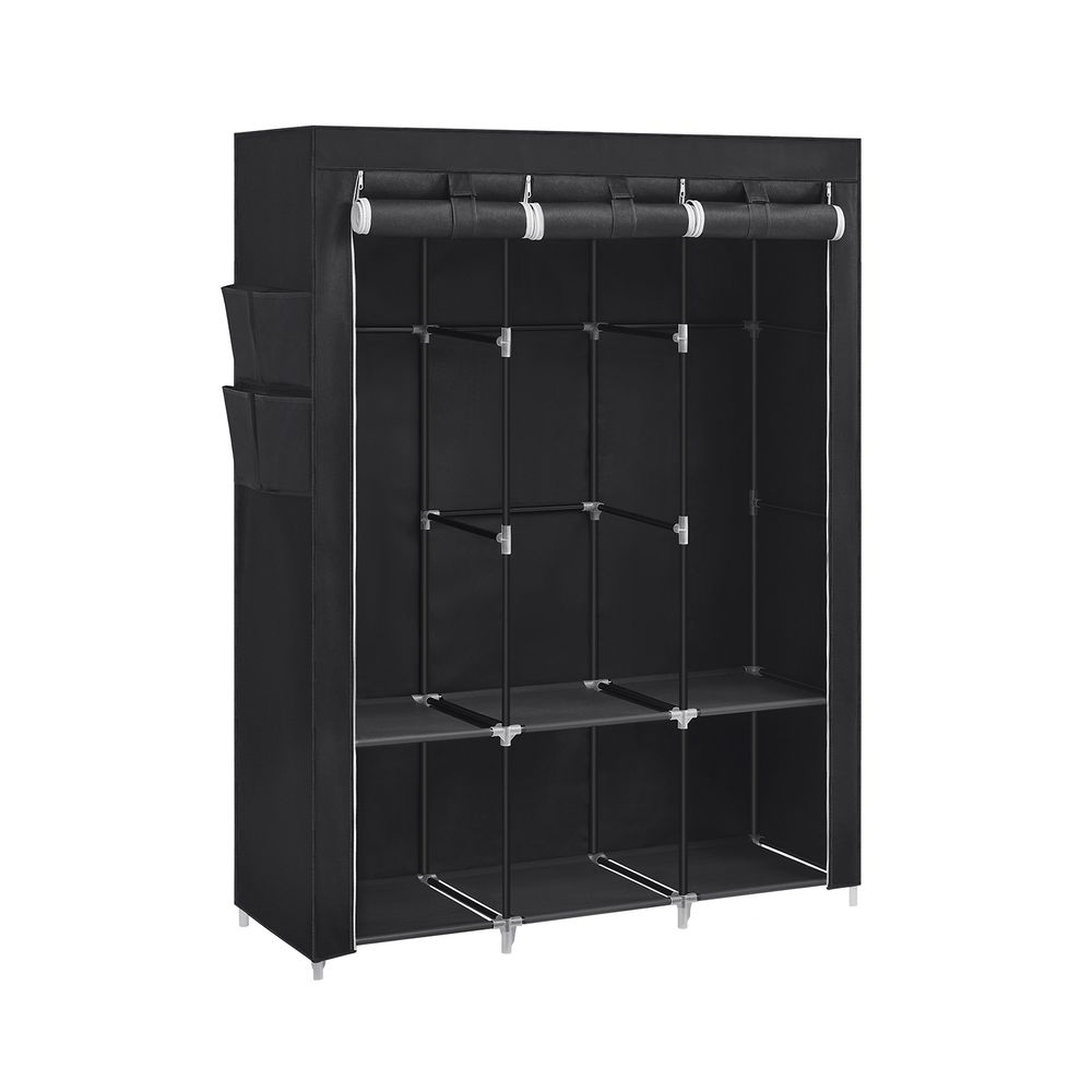 SONGMICS Wardrobe Closet Organizer with Cover 