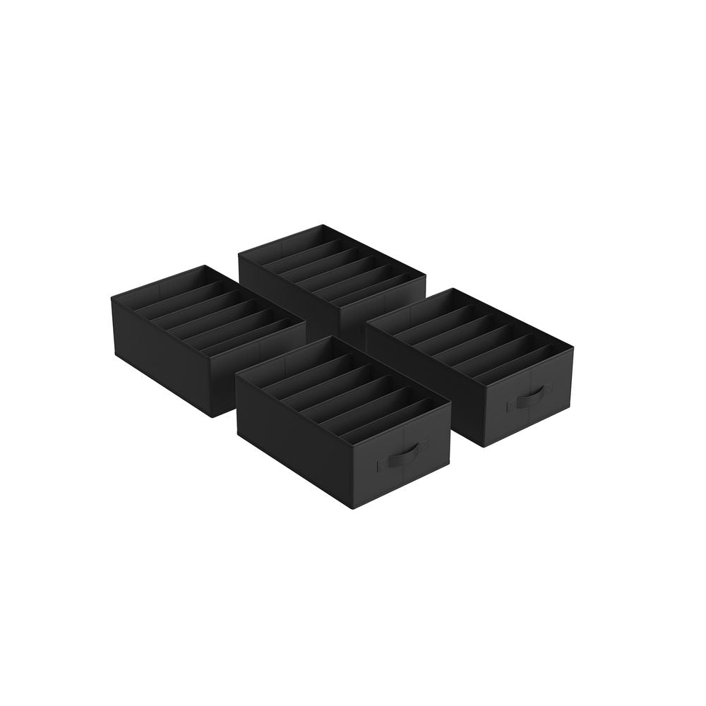 SONGMICS Wardrobe Clothes Organizer with 6 Grids 
