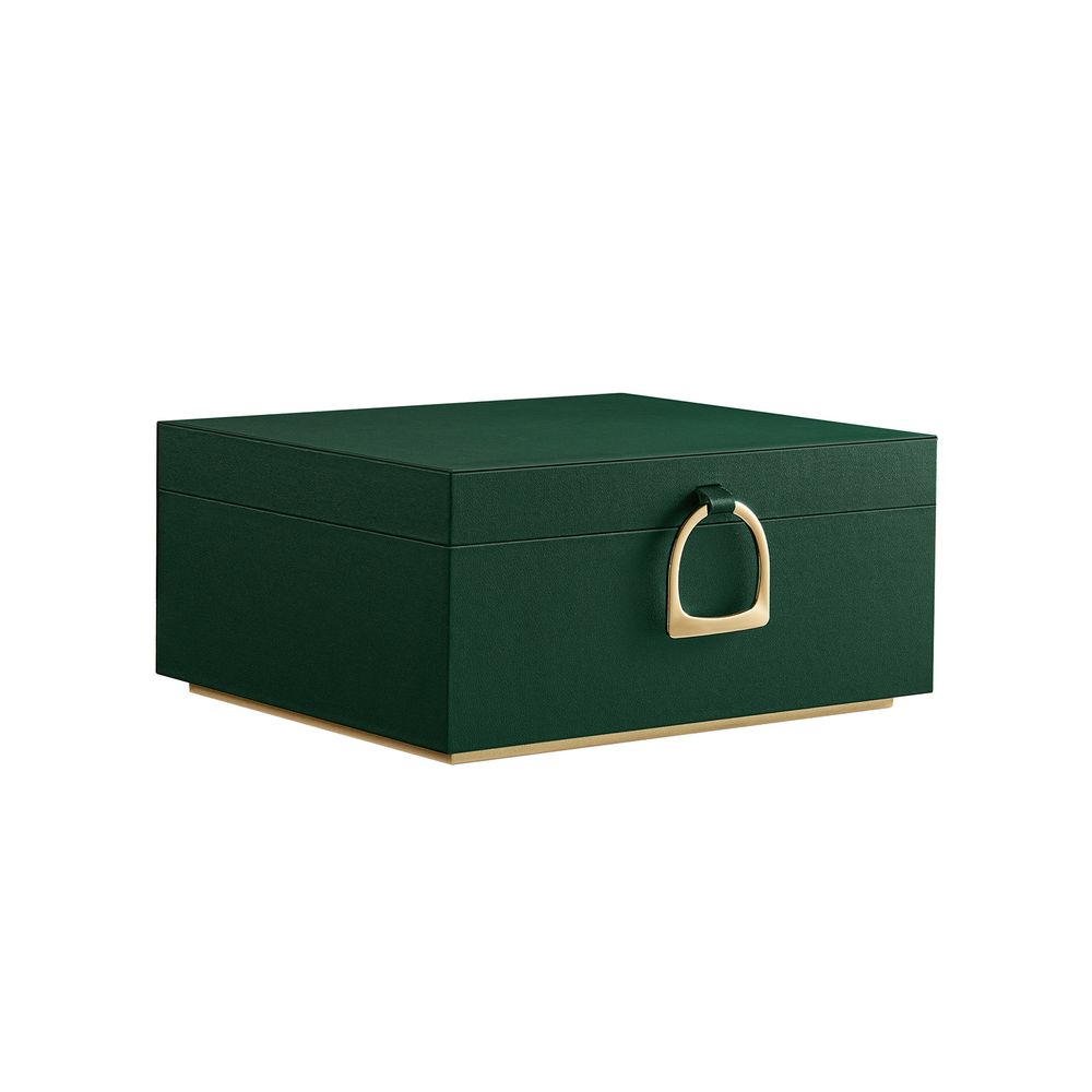 SONGMICS 2-Layer Jewelry Box with Handle and Removable Jewelry Tray 