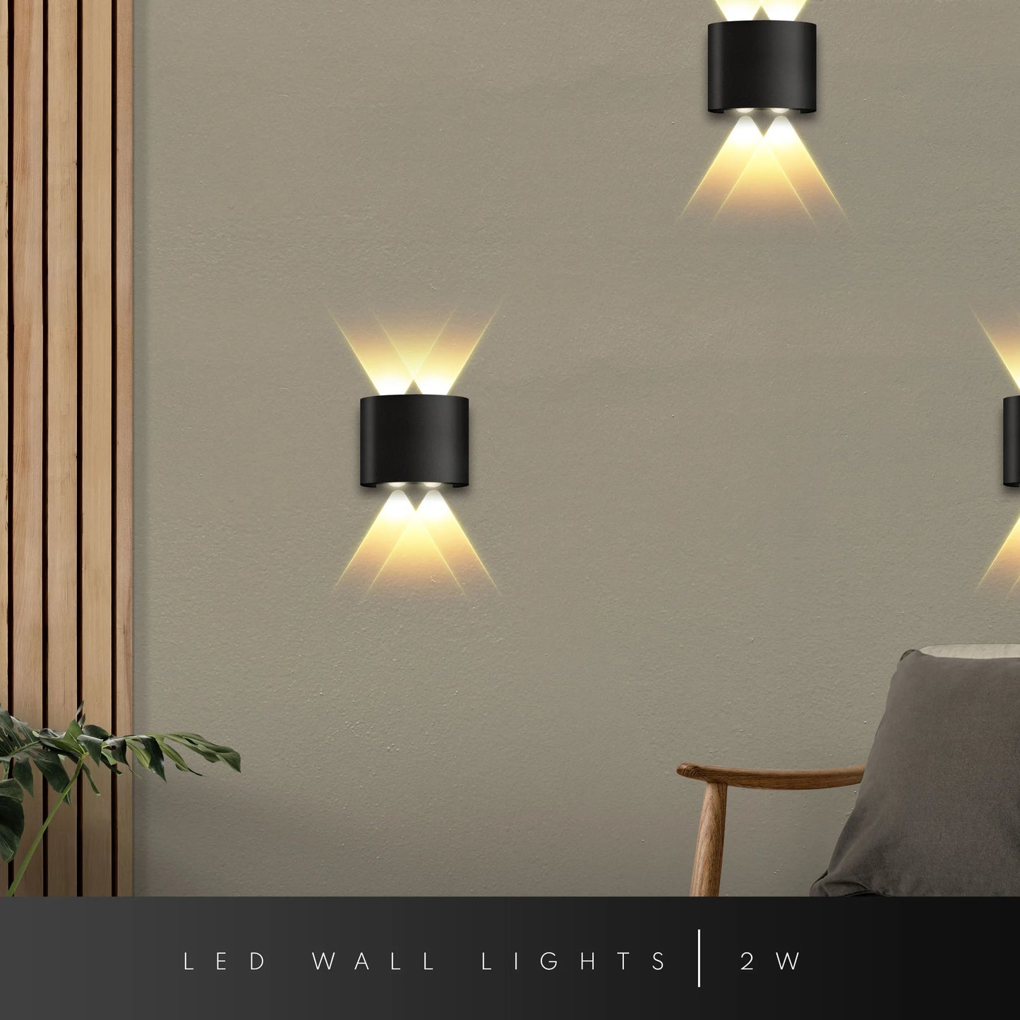 Modern IP54 Waterproof LED Wall Lighting~1604