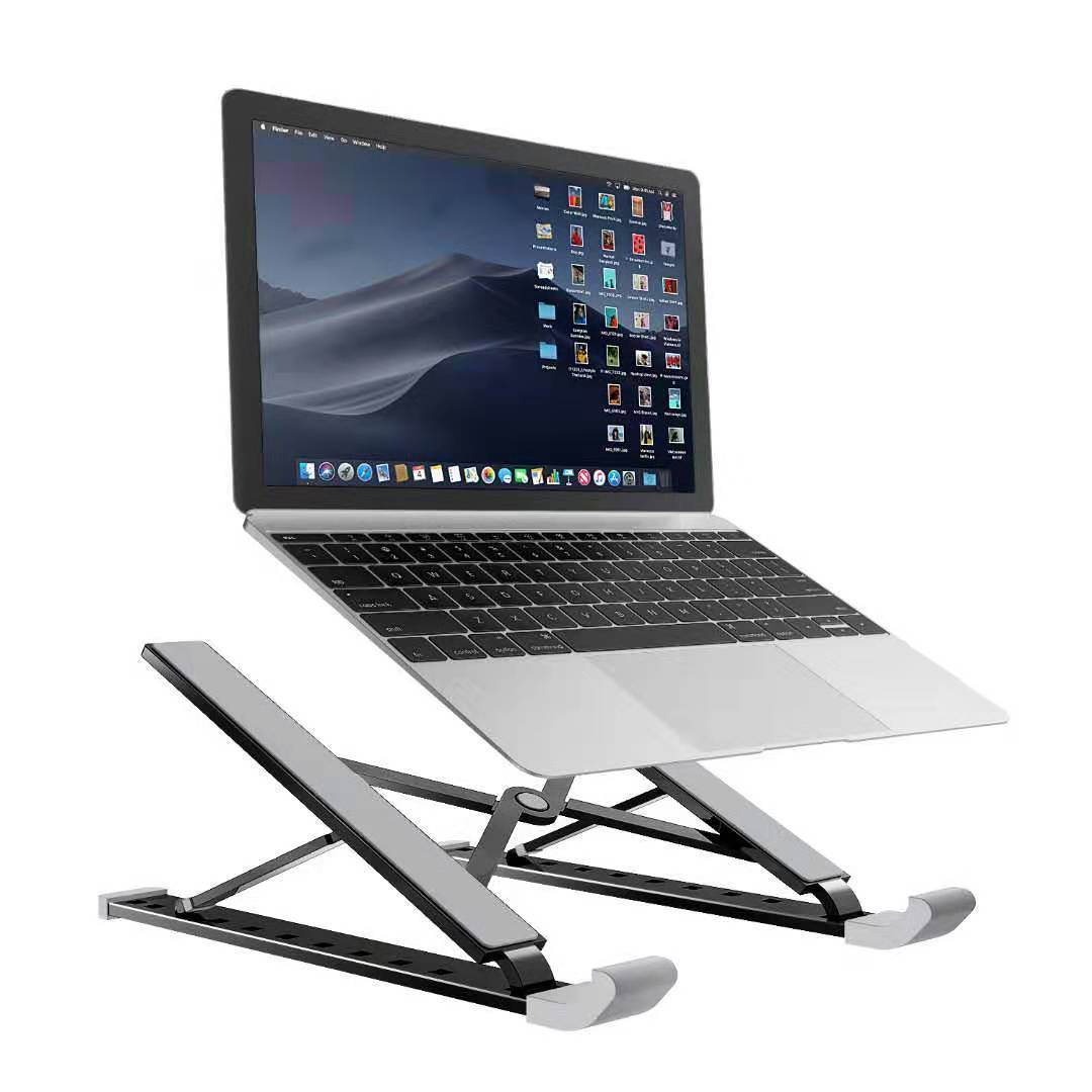 Folding Lifting Desktop Notebook Tablet Computer Stand 