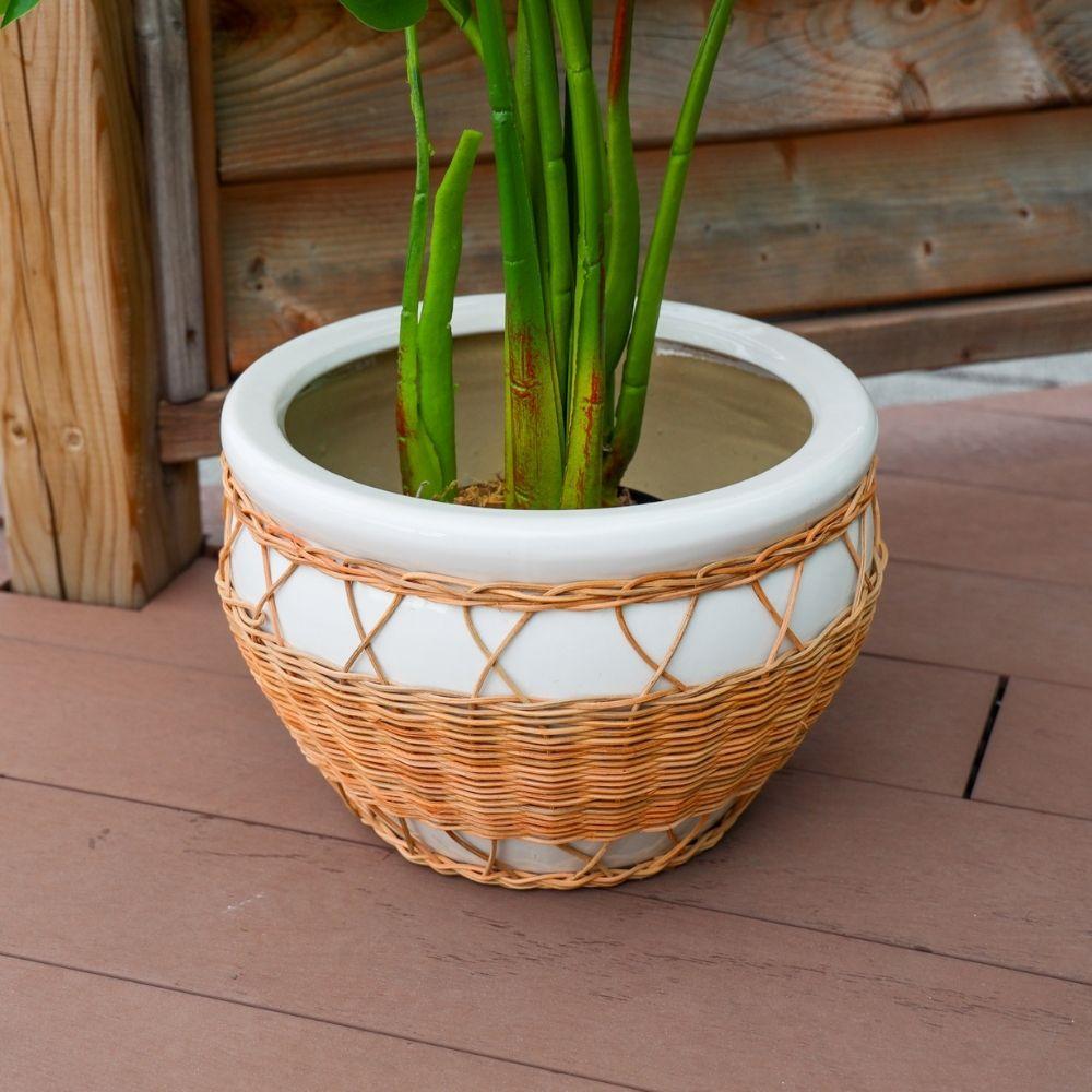 Pura Ceramic Planter 12'' 