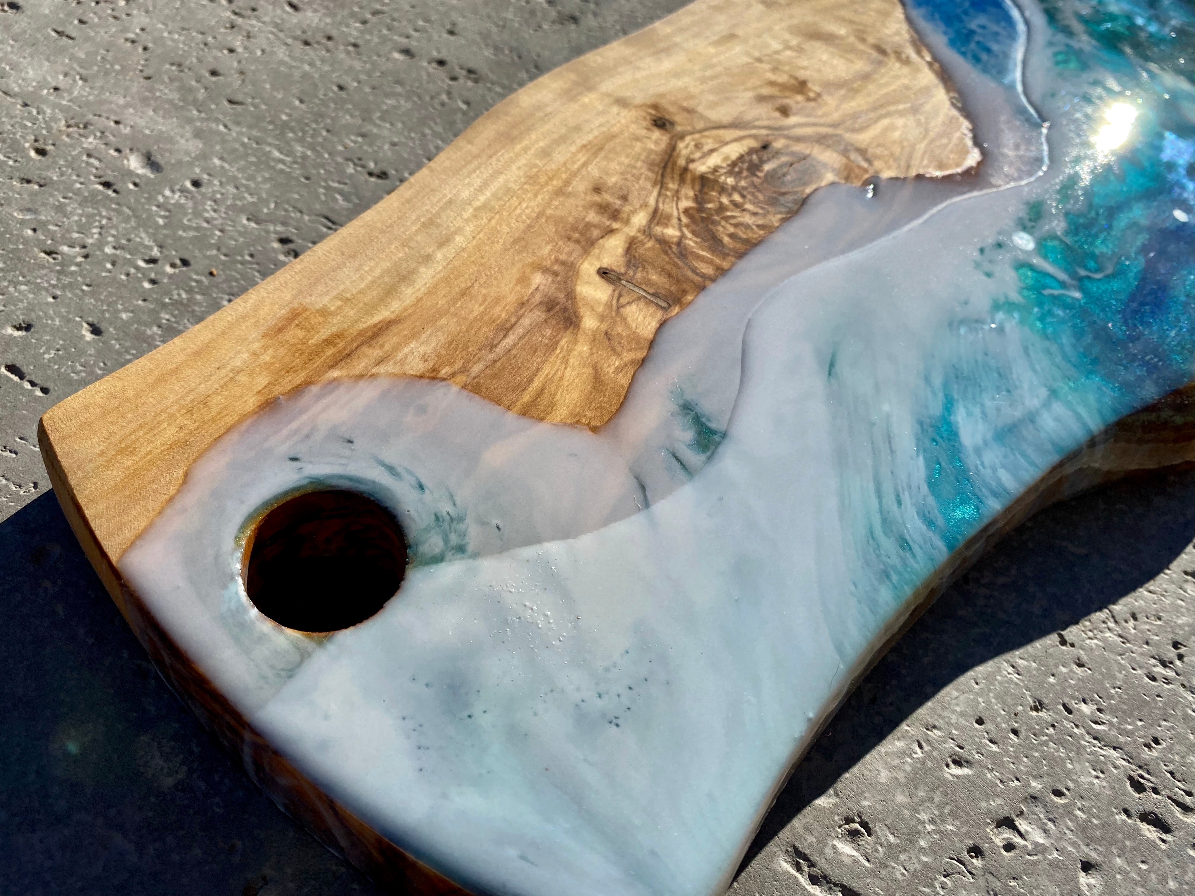 Olive Wood Charcuterie Board 