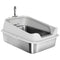 Cat Litter Box Stainless Steel with Metal Litter Scoop, Never Absorbs Odors, Anti Leakage, 24