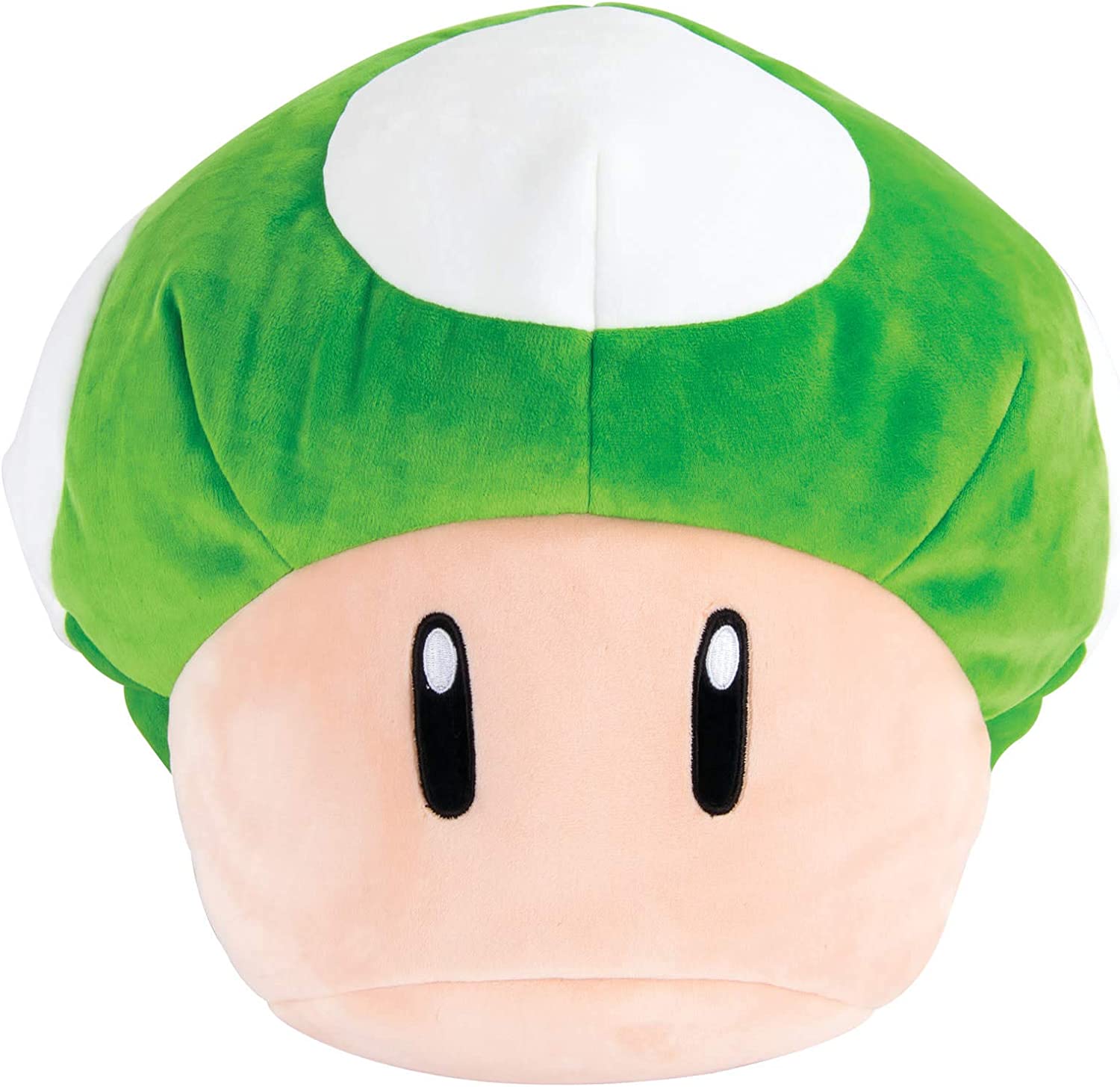 Club Mocchi-Mocchi Giant Nintendo Super Mario Plush 15 inch Plush - 1UP Mushroom 