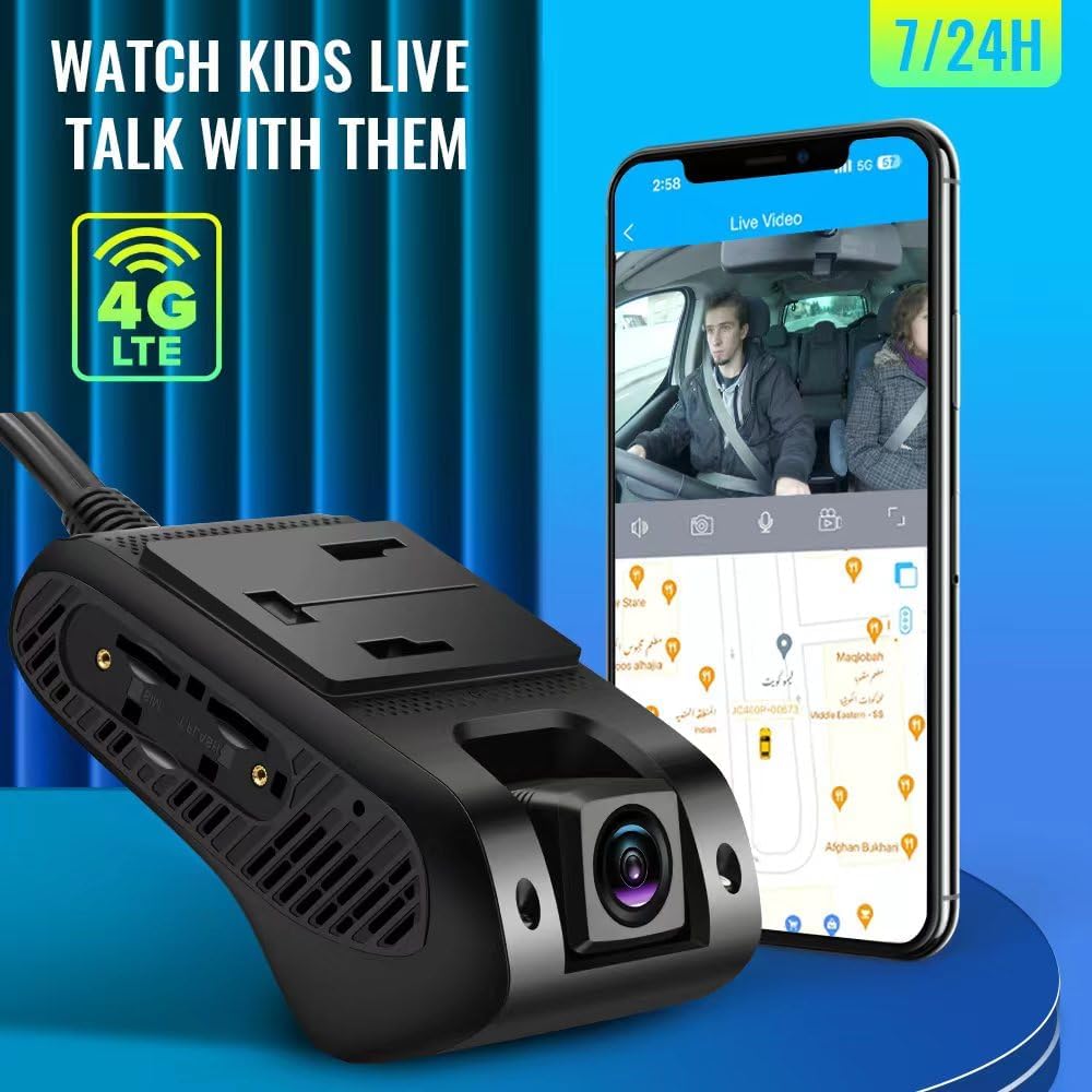 JIMILOT JC261P 4G Front and Inside Dash cam 