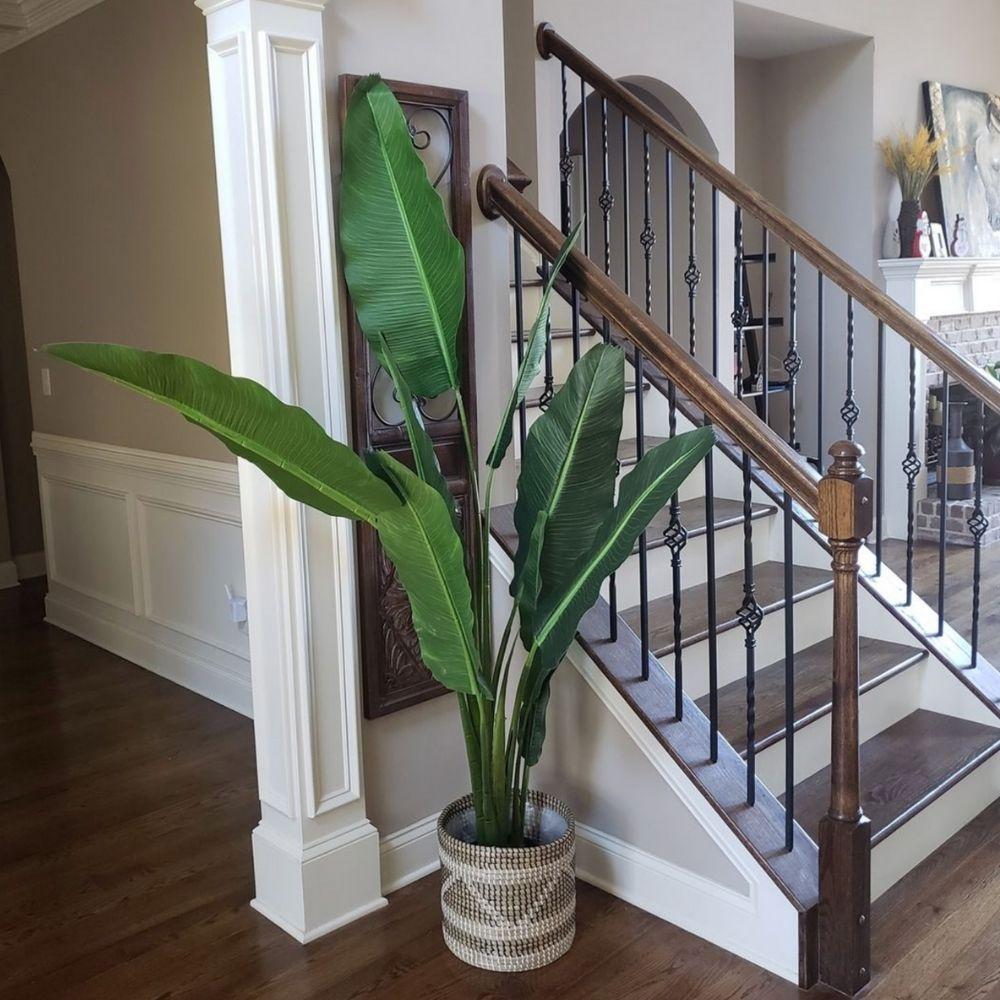 Dani Artificial Travellers Palm Tree Potted Plant (Multiple Sizes) 