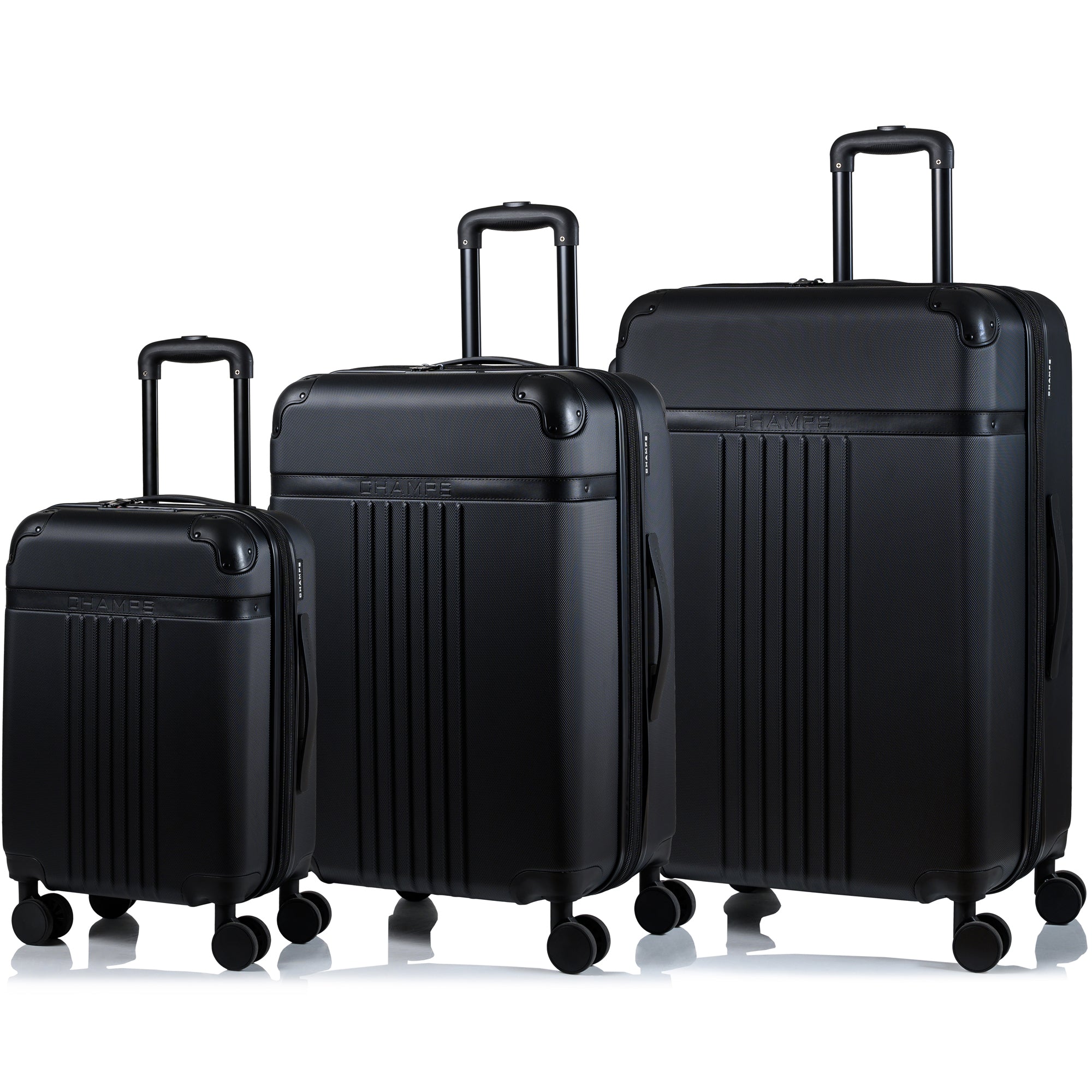 Vintage Black / 3-Piece Luggage Set 