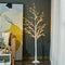 Outsunny Garden Birch Tree Light with 58 Warm LED Lights and 8 Modes, DIY Artificial Lamp for Indoor & Outdoor Parties