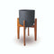 Neri Black Mid-Century Cement Planter with Wooden Stand – Premium Indoor & Outdoor Pot for Artificial or Real Plants