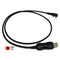 YDC TECH FTDI Genuine USB Programming Cable for BTECH, Baofeng, Kenwood & AnyTone Radios – Plug & Play KPG-22 Type Connector