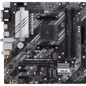 Asus Prime B550M-A WIFI II Desktop Motherboard - AMD B550 Chipset - Socket AM4 - Micro ATX 