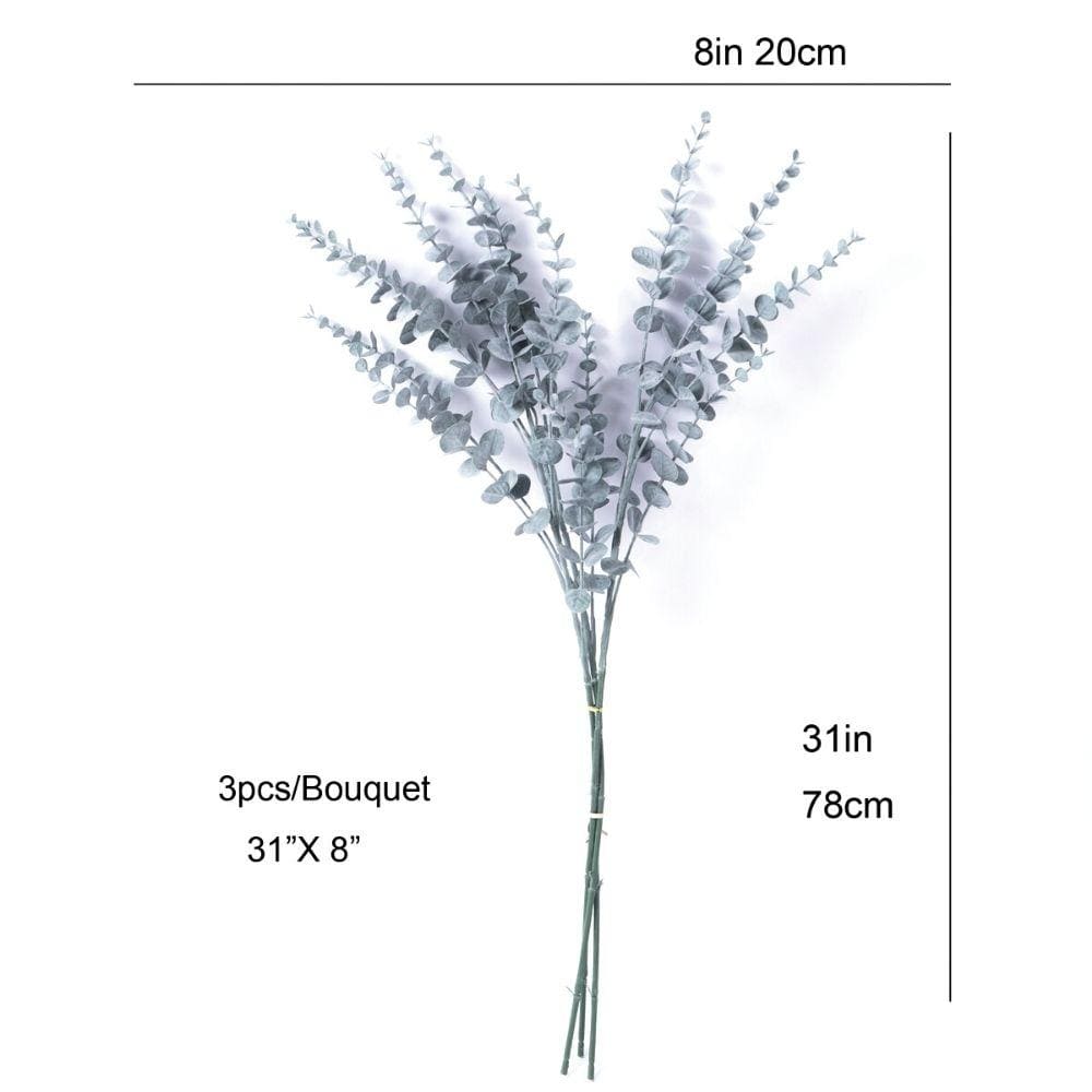 Montana Artificial Eucalyptus Bouquet 31'' X 8'' (Set Of 3) 