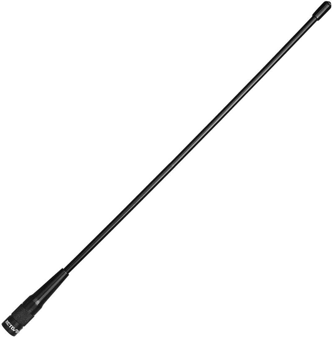 Retevis RHD-771 Two-Way Radio Antenna SMA-M Dual Band Antenna Elite Whip Antenna 144/430 MHz for TYT UV88 