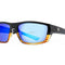 Calcutta Shock Wave Wood Grain Fade Frame Sunglasses