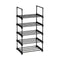SONGMICS 5-Tier Shoe Rack Black