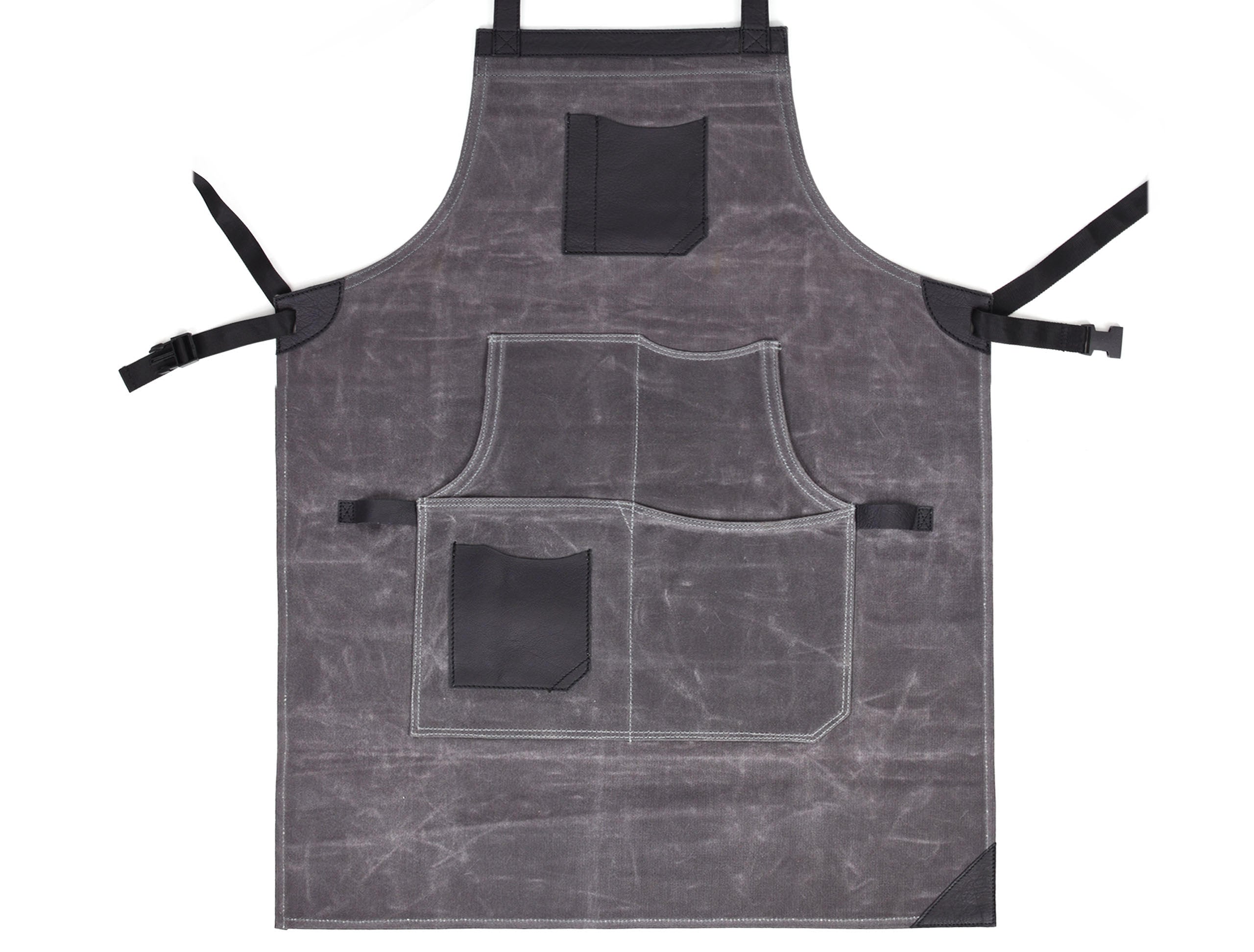 Arucas Leather Canvas Apron
