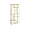 VASAGLE 6-Tier Tall Bookshelf with Tempered Glass Shelves