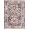 Zenda Rose Purple Rug – Persian-Inspired Washable Area Rug with Rich Rose & Purple Tones, Premium Linen Option for Living Room or Bedroom