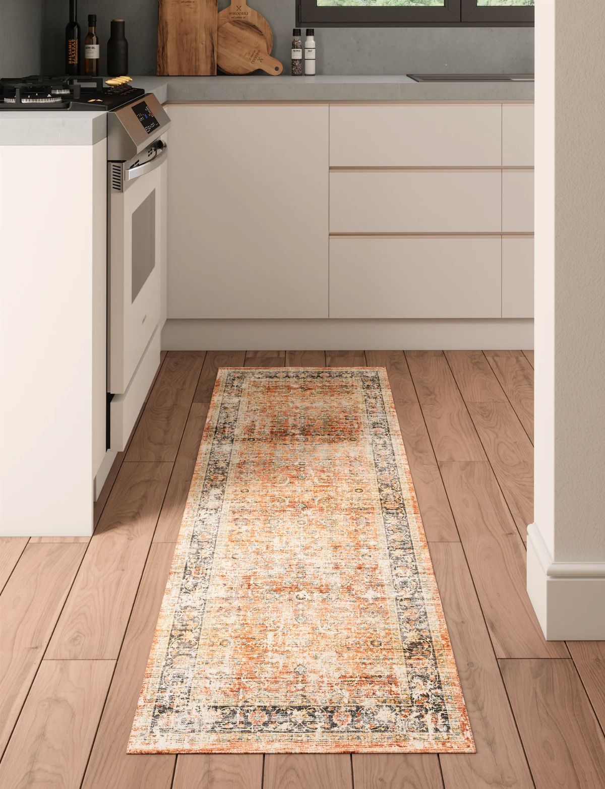 Makayla Terracotta Spice Multi Rug 
