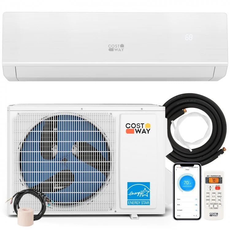 SEERXtreme Series ENERGY STAR Certified 18000 BTU 25 SEER2 208-230V Mini Split Heat Pump Heating at -25℃