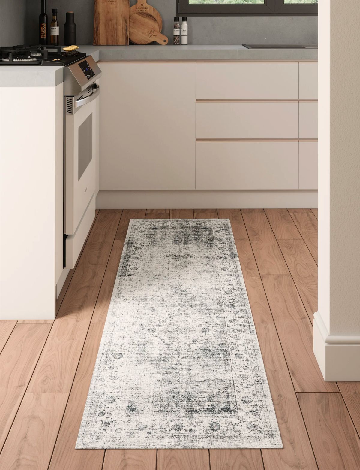 Kinsley Silver Grey Rug 
