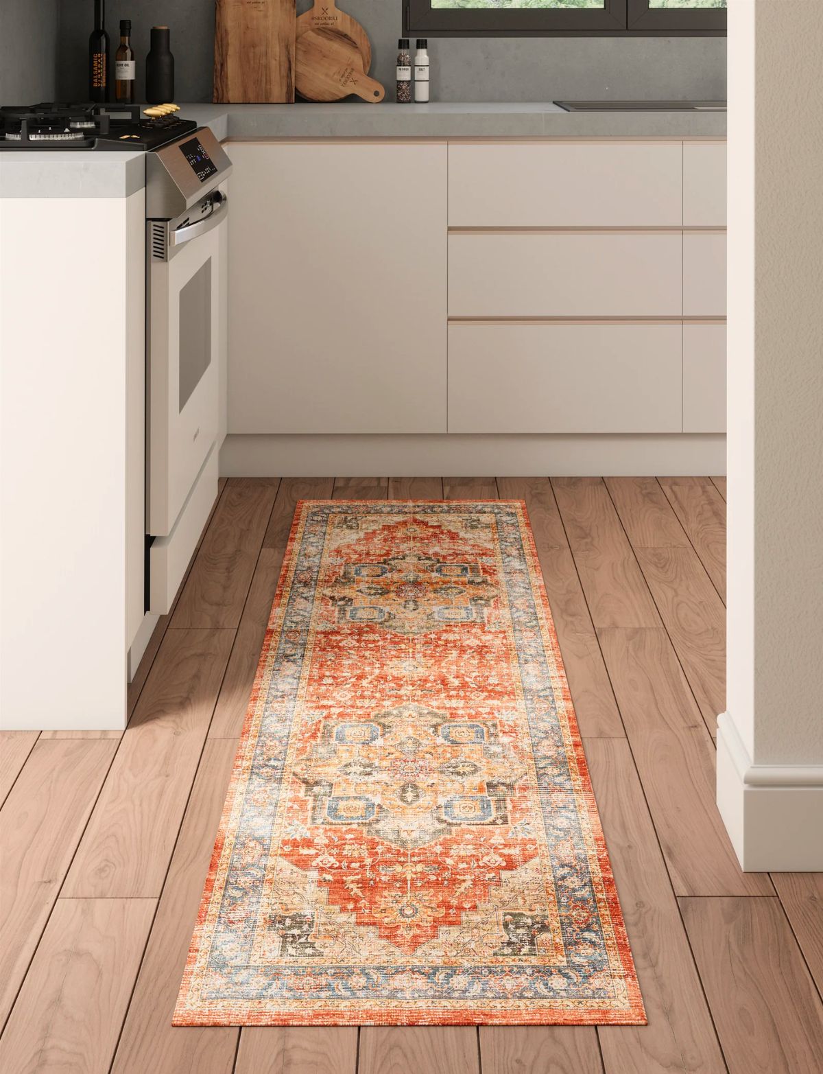 Rivka Terracota Ocean Rug 