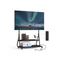 VASAGLE TV Stand with Wheels