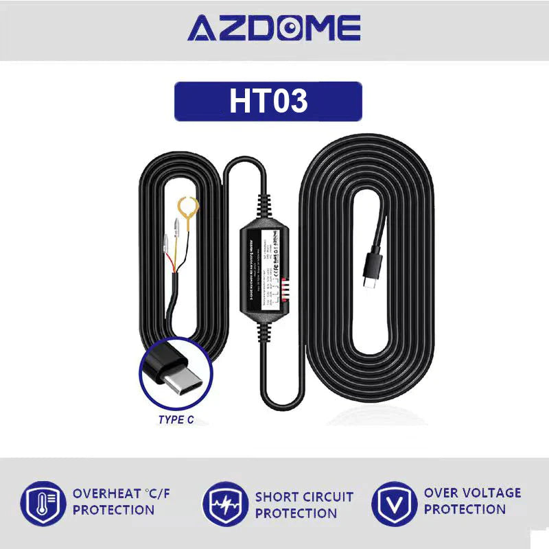AZDOME HT03 C-Type Hardwire KIT 