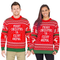 Couple - Merry Christmas Ya Filthy Animal Snowflake And Reindeer  Sweater