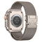 24mm Milan Titanium Watch Strap Suitable For Apple iwatch Smartwatch